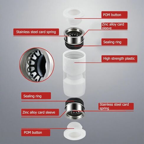 10 قطعة موصل أنبوب تغذية تفلون للطابعة ثلاثية الأبعاد Bambu Lab P1P/P1S/X1/X1C/X1E، AMS تغذية PTFE موصل أنبوب التغذية FDM ملحقات الطابعة ثلاثية الأبعاد أجزاء واجهة 1 قطر 4 مم واجهة 2 قطر 2.5 مم in Kuwait