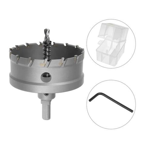 1pcs 75mm Carbide Hole Saw Cutter Drill Bit PWIGAAHTW in Saudi Arabia