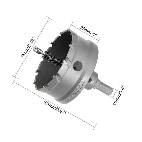 1pcs 75mm Carbide Hole Saw Cutter Drill Bit PWIGAAHTW in Saudi Arabia