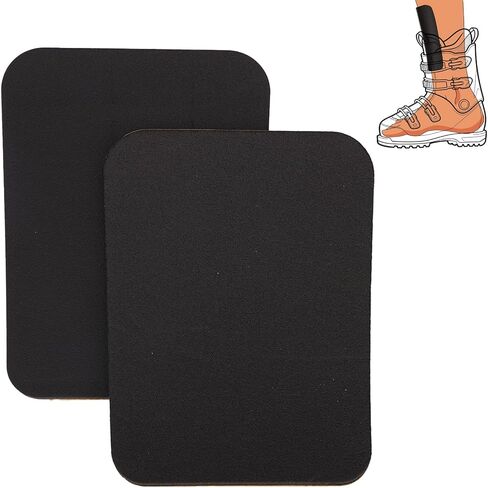 Penitue 2pcs Snowboard Shin Pads, Thickened Foam Cuttable Skiing Shin Guards for Ski Boot Liner Snowboarding Bang Protection in Saudi Arabia