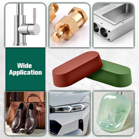 SPEEDWOX 6PCS Metal Buffing Polishing Compound for Buffing Wheel Metal Polishing Compound Kit Buffing Polishing Cutting Compound for Stainless Steel Jewelry Leather Strop Sharpening Stropping Compound in Saudi Arabia