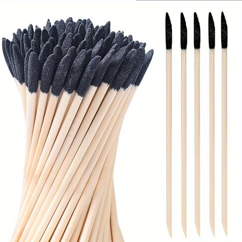 Sanding Tools for Wood & Plastic Models 280 Grit, 5.4 x 0.2 Inch - Fine Detailing in Tight Spaces with Matchstick Design-50PCS in Saudi Arabia