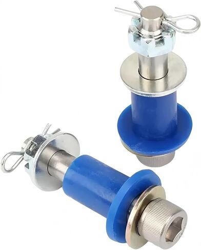 Engine Hood Hinge Pivot Bolt Bushing Kit for Peterbilt 378 379, Replace 23-15273 13-04726 13-04727, Blue in Saudi Arabia