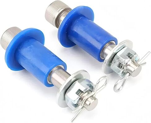 Engine Hood Hinge Pivot Bolt Bushing Kit for Peterbilt 378 379, Replace 23-15273 13-04726 13-04727, Blue in Saudi Arabia
