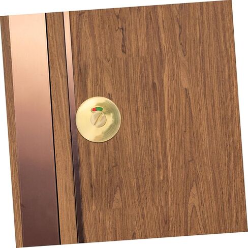 SOLUSTRE Public Toilet Indicator Lock Privacy Door Lock Occupancy Indicator for Bathroom Stall Easy Installation Suitable for Public Restroom Partitions in Saudi Arabia