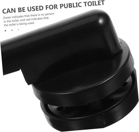Outanaya 4 قطعة أقفال باب مؤشر الخصوصية المحتلة قفل تسجيل شاغر للحمام مقبض الباب التجاري مادة سهلة التركيب in Saudi Arabia