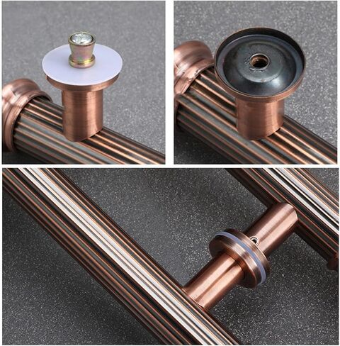European Style Round Stainless Steel Door Pull Handle for Store Front Entrance and Barn Doors in Saudi Arabia