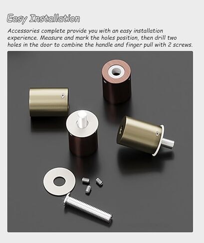 Aluminum Chinese Style Push Pull Door Handles for Wood/Glass Gate Commercial Double Side Handle Entry Hardware 50X40cm/19.7"X15.8" Size Style5 Color in Saudi Arabia