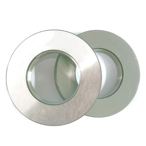 2-piece Set of Metric Thread Ring gauges, Specifications: M38, M38X3, M38X2, 6g Pass and Stop Gauge, TZ Right-Hand fine(M38X1 6g) in Kuwait
