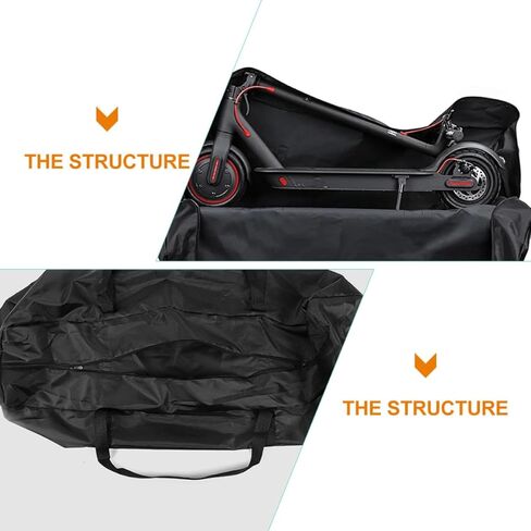 GALPADA Portable Electric Scooter Carry Bag with Storage Pouch, Sturdy Skateboard Sling Bag for Electric Scooters, One-piece Travel Transport Case for Commuting and Outdoor Use in Saudi Arabia