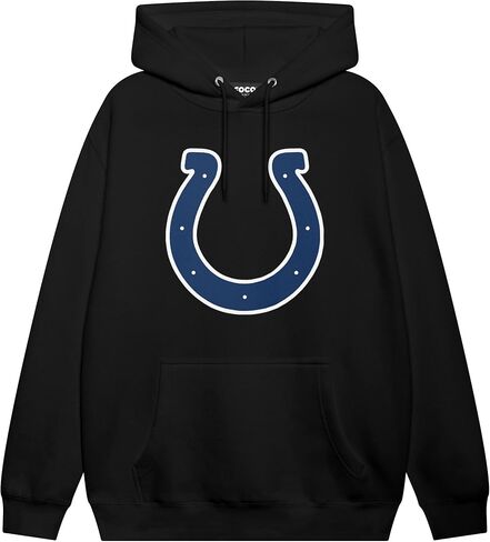 FOCO NFL unisex-adult Nfl Primary Team Logo Black Hoodie in Saudi Arabia