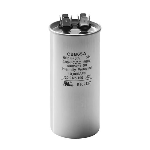 14995761 1499-5761 60 فائق التوهج MFD Run Capacitor 370/440VAC - بديل مباشر لموديلات مكيف الهواء RV 1499-576 و1499-546 in Saudi Arabia
