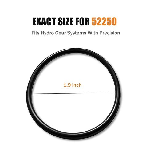 52250 O Ring، Hydro Gear 52250 استبدال الختم لـ ZT 2800 وZT 3100، O Ring 137 0.103 x 2.050 في ختم غطاء المضخة لنقل الحركة الهيدروستاتيكي لجزازة العشب، عبوتان in Kuwait