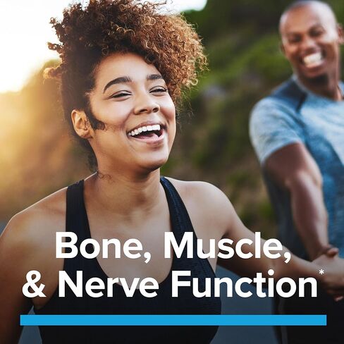 GNC Magnesium Glycinate, Dietary Supplement for Men & Women, Supports Heart, Nerve, Muscle & Bone Function, Highly Absorbable, Gluten Free, No Artificial Colors, Vegan, No Soy, 200mg, 120 Caplets in Saudi Arabia