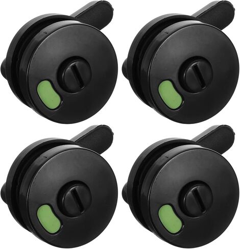 Uonlytech 4pcs Privacy Indicator Lock for Public Toilets Vacant Occupied Sign for Bathroom Door Handle Hardware for Restroom Partitions Airports Malls and Offices in Saudi Arabia