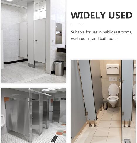Uonlytech 4pcs Privacy Indicator Lock for Public Toilets Vacant Occupied Sign for Bathroom Door Handle Hardware for Restroom Partitions Airports Malls and Offices in Saudi Arabia
