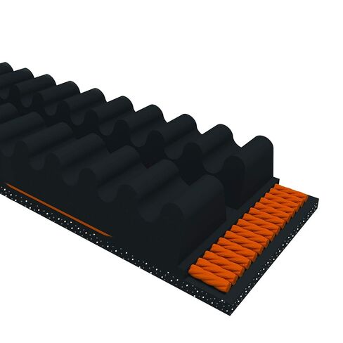 D&D DURA-Extreme 3VX600/04 حزام على شكل حرف V بنطاق 3/8 × 60 بوصة OC 4 حزام in Kuwait