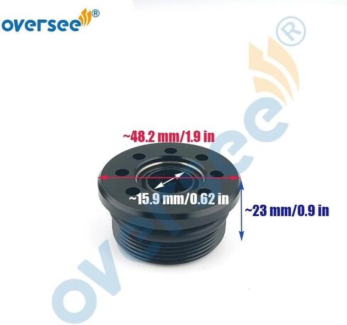 2pcs 63P-43821-10-00 Trim Cylinder Screw End Cap for Yamaha 4T F 150HP Outboard in Saudi Arabia