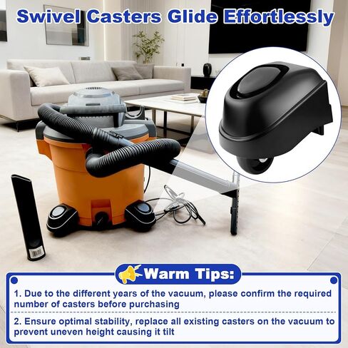 1 قطعة عجلة قدم 12388 ومجموعة عجلات 12293 تناسب Ridgid 6/9/12 جالون مكنسة كهربائية رطبة/جافة WD16650 WD06350 WD1665M WD1635 WD1635M WD1245M WD12460 WD09350 Vac عجلات لوحة العجلات in Saudi Arabia