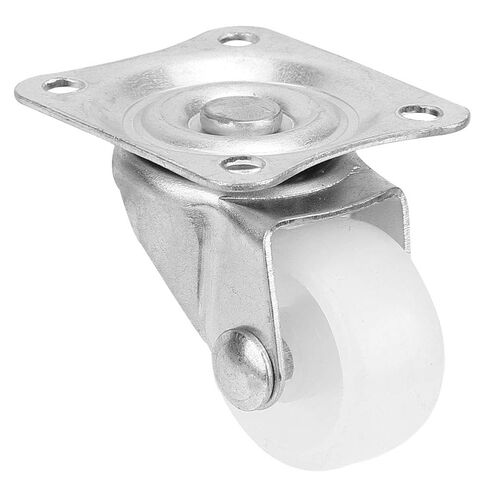 1 Inch Caster Wheels, Furniture Wheels 4 Pcs 20Kg Load Capacity Nylon Swivel Caster Wheels with Noise-Reducing Design for Accessories, Cart & Furniture Wheel Replacement in Saudi Arabia