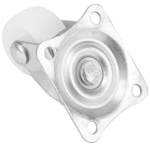 1 Inch Caster Wheels, Furniture Wheels 4 Pcs 20Kg Load Capacity Nylon Swivel Caster Wheels with Noise-Reducing Design for Accessories, Cart & Furniture Wheel Replacement in Saudi Arabia
