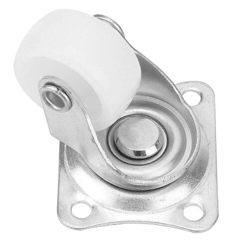 1 Inch Caster Wheels, Furniture Wheels 4 Pcs 20Kg Load Capacity Nylon Swivel Caster Wheels with Noise-Reducing Design for Accessories, Cart & Furniture Wheel Replacement in Saudi Arabia