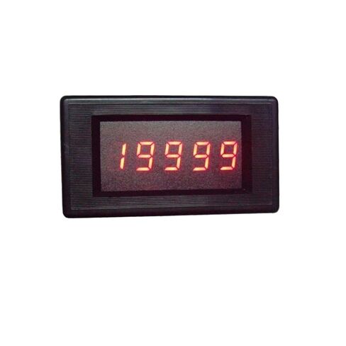 1 قطعة YB5145Ai معزولة الحالي متر أمبير عداد لوحة 0.4 ''LED مقياس الأمبير الرقمي 200uA 2mA 20mA 200mA 10A 50A 100A 300A 500A (الأزرق) in Kuwait