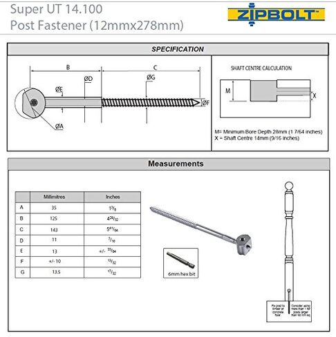 Zipbolt Super UT Parent (عبوة نفطة واحدة مع سدادات خشبية) in Kuwait