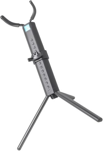 Ciieeo Portable Tenor Saxophone Stand Non-skid Sax Holder Foldable Saxophone Storage Rack Blue Case for Music Practice and Performance in Saudi Arabia