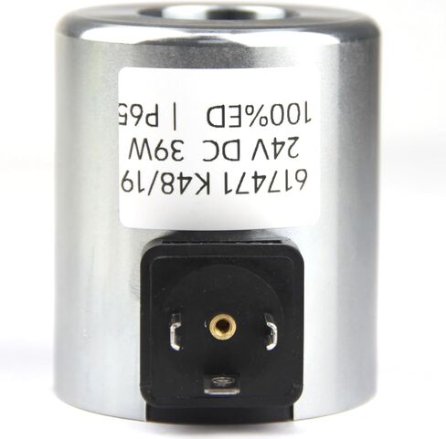 ملف صمام الملف اللولبي الاتجاهي 24VDC 39W متوافق مع فيكرز 617471 K48/19 in Kuwait