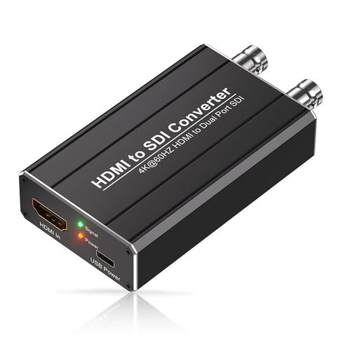 محول HDMI إلى SDI، يدعم مخرج SDI ثنائي المنفذ، مدخل HDMI 2.0 4Kx2K/60 هرتز ومخرج 3G-SDI/HD-SDI، اكتشاف التنسيق التلقائي ودمج الصوت in Saudi Arabia