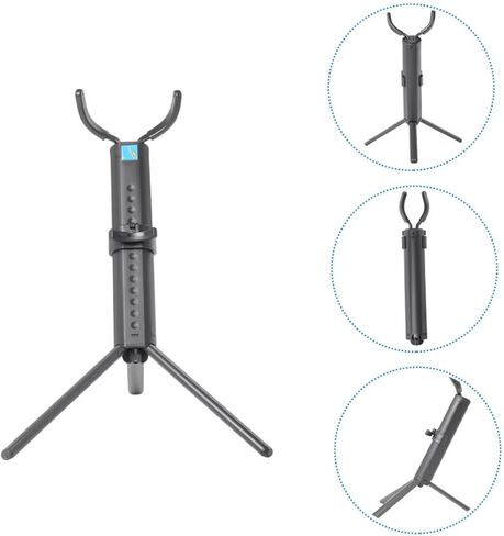 Tenor Saxophone Storage Stand Foldable Sax Holder Non-skid Desktop Rack with Blue Case Portable Instrument Stand for Music Practice and Performance in Saudi Arabia