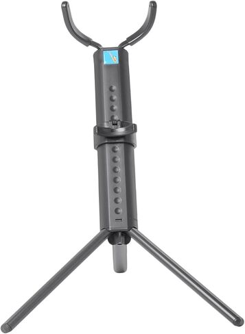 BESPORTBLE Foldable Tenor Saxophone Stand Black Blue Case, Portable Desktop Sax Bracket Holder for Tenor Saxophone Storage and Musical Instrument Accessory in Saudi Arabia