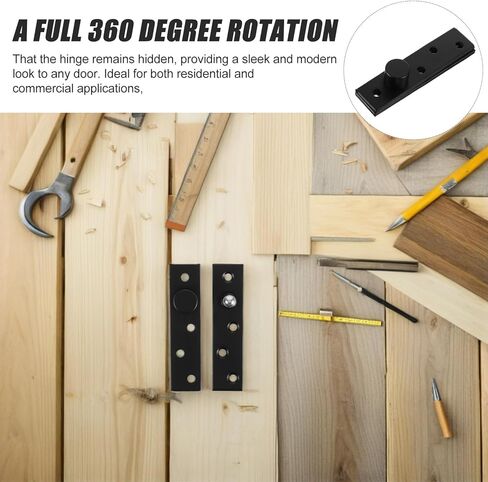360 Degree Rotating Heavy Duty Stainless Steel Invisible Door Pivot Hinge Concealed Shaft for Wood Doors Large Offset Center Pivot Suitable for Secret in Kuwait