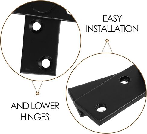 Heavy Duty Stainless Rotatable Hidden Door Pivot Hinge, Large Matte Black Concealed Wood Door Swivel Hinge for Home, Office, and Commercial Use in Saudi Arabia