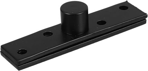 Stainless Steel Heavy Duty 360 Degree Rotating Pivot Hinge for Wood Door, Hidden Center Pivot Hinge with Matte Black Finish, Suitable for Residential and Commercial Doors in Kuwait