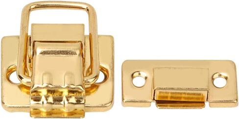KIMISS 10 Pcs Golden Less Steel Toggle Latch Hasp Catch for Box Chest Suitcase 28x40mm in Saudi Arabia
