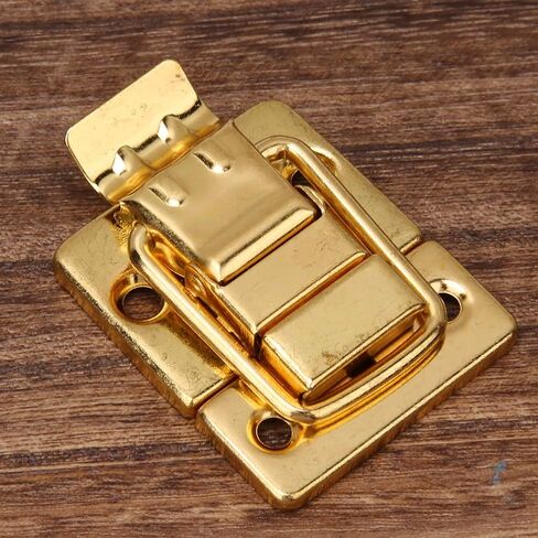 KIMISS 10 Pcs Golden Less Steel Toggle Latch Hasp Catch for Box Chest Suitcase 28x40mm in Saudi Arabia