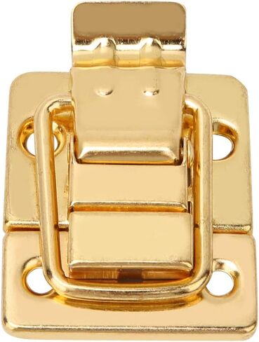 KIMISS 10 Pcs Golden Less Steel Toggle Latch Hasp Catch for Box Chest Suitcase 28x40mm in Saudi Arabia