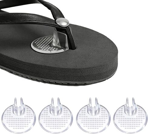 زوجان من واقيات أصابع الصندل المصنوعة من السيليكون، واقيات أصابع القدم من الجل غير قابلة للانزلاق، وسائد لمنع الألم بين أصابع القدم، صندل جل، حشوة لأصابع القدم للصنادل الشفافة in Kuwait