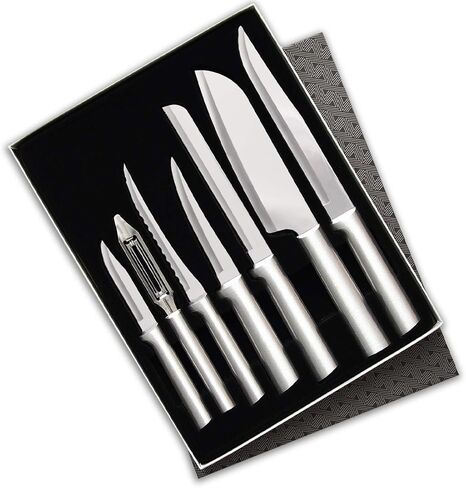 Rada Cutlery The Starter Gift Set (S38), 7-piece Knife Set, Stainless Steel Blades, Silver Handle in Saudi Arabia