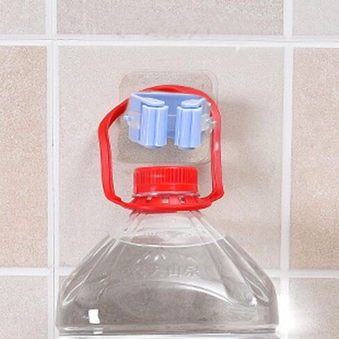 Wall-Mounted Waterproof Mop Holder Rack Multi-Purpose Broom Hanger Bathroom Kitchen Organizer Accessories,Grey in Saudi Arabia