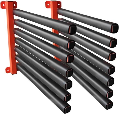 Generic 6-Slot Heavy Duty Windshield Rack, Auto Glass Rack, Foam Sleeves, Wall Mountable, Car, Truck, Van Compatible in Saudi Arabia