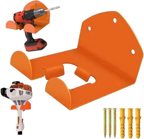 1PcsGarage Organizer Trimmer Rack, Garden Tools,Garage Trimmer,Hedge Trimmer,Garden Power Tool Hanger Weed Whackers Holder Wall Mounted for Grass Trimmer in Saudi Arabia