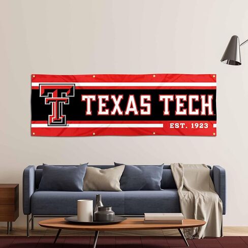 Texas Tech Red Raiders Large 2x6 Foot Banner in Saudi Arabia
