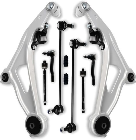 16PCS Front Upper Lower Control Arm Stabilizer Sway Bar End Link Tie Rod Fit for Infiniti G35 2003 2004 2005 2006, for Nissan 350Z 2003-2007 2008 2009 K621690 K621373 K641594 K750100 K750044 in Saudi Arabia