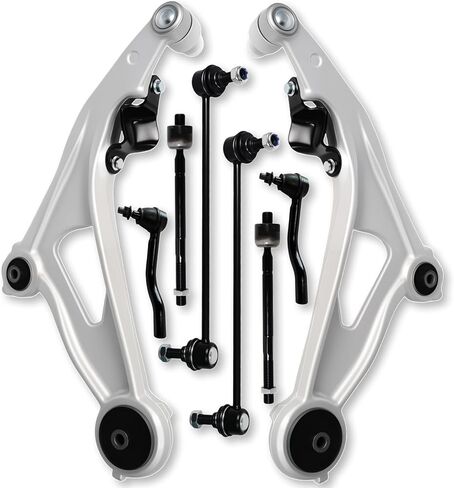 16PCS Front Upper Lower Control Arm Stabilizer Sway Bar End Link Tie Rod Fit for Infiniti G35 2003 2004 2005 2006, for Nissan 350Z 2003-2007 2008 2009 K621690 K621373 K641594 K750100 K750044 in Saudi Arabia