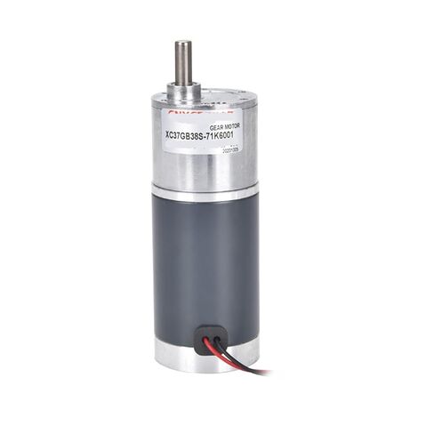 محرك التخفيض الصغير DC XC37GB38S تنظيم سرعة التروس 24 فولت عزم دوران كبير للأمام والخلف (24V200 دورة في الدقيقة) in Kuwait