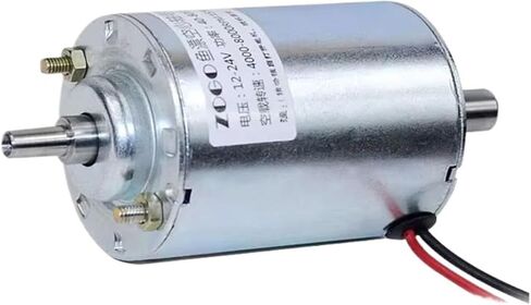 24V 8000RPM/12V 4000RPM Cone-shaped Shaft DC Motor Fish Float Bed Motor Hollow Shaft Diameter 4MM in Saudi Arabia