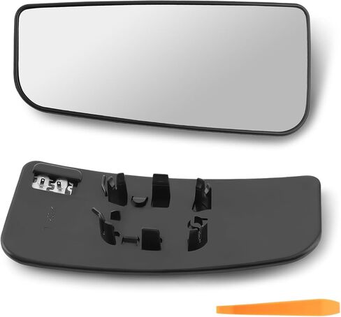 maXpeedingrods Driver Side Power Heated Mirror Glass Replacement for Ford F-150 2015-2021, for Ford F-250 F-350 F-450 F-550 2017-2022 View Side Mirror with Rear Holder FL3Z17K707V FL317K707U in Saudi Arabia
